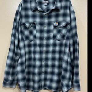 Carhartt Twilight Rugged Flex Hamilton Snap Shirt